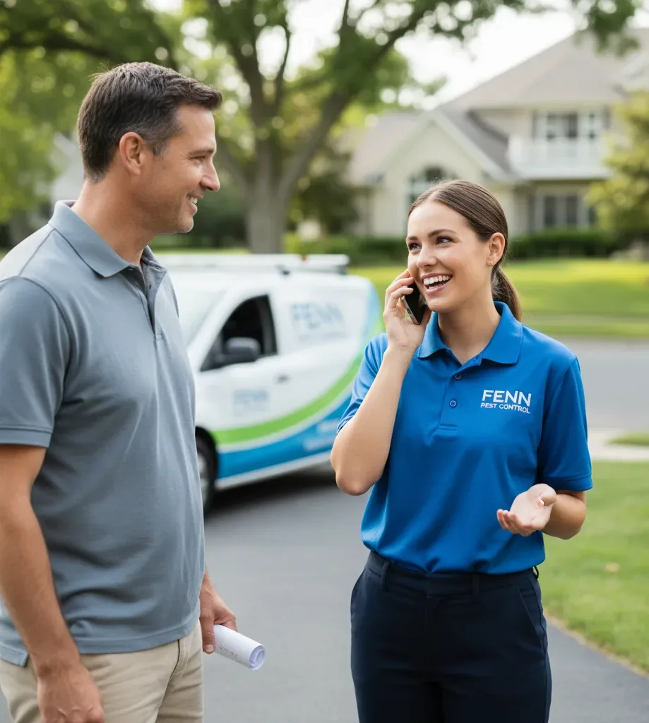Fenn Pest Control customer support in Ballard